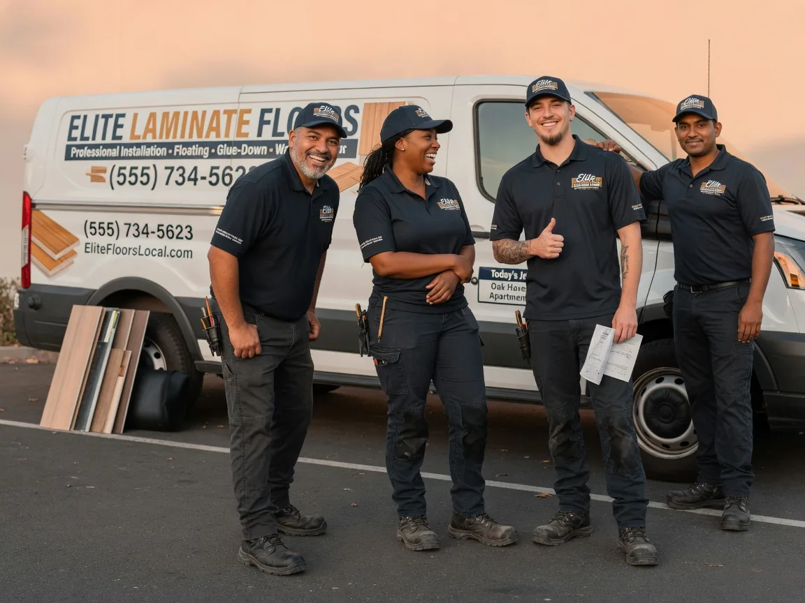 Laminate flooring installation company in Faxon, OK